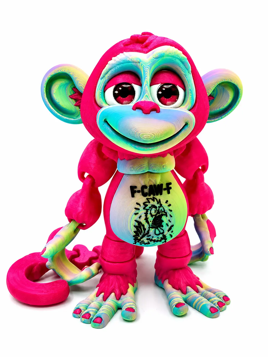 The F-Off Monkey — 8" Articulated  Collectible Figurine