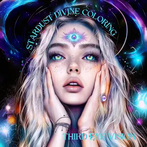 Third Eye Vision - Stardust Divine Coloring