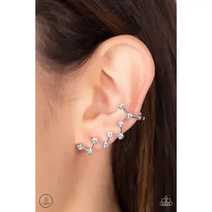 Clamoring Constellations - Earrings White