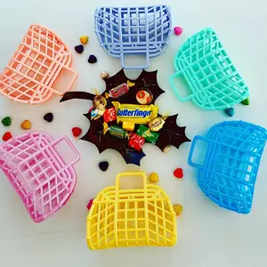 Mini 5" Jelly Bag, Purse, Tote, Party Favor Bag or 18" Doll Purse (Pack of 10) Made in USA