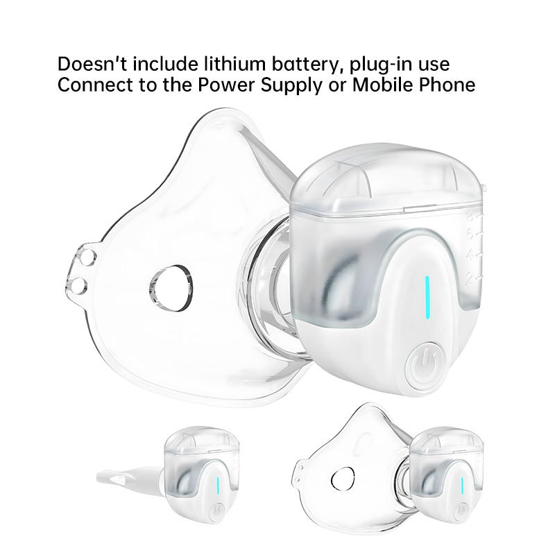 Portable Nebulizer Machine Suitable for Adults & Kids with 2 Masks & Mouthpiece - Atomizer for Home, Travel,, COPD