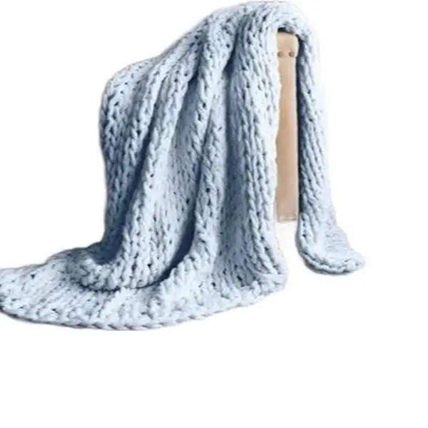 Handmade crochet blanket