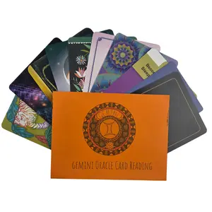Gemini Zodiac Oracle Card Buffet Reading — Personalized 10-Card Spread, 10 Intuitively Drawn Oracle Cards with Meanings on Them