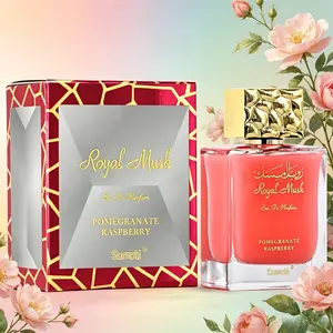 Surrati Royal Musk EDP for Women – Pomegranate, Raspberry & Pineapple | 100ml Long-Lasting Arabian Perfume Spray