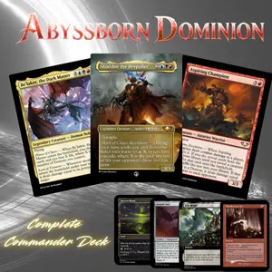 Abyssborn Domnion – Custom Commander Deck | 100 Card EDH Proxy Deck + Tokens