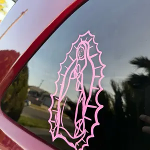 Virgen Mary Vinyl Decal Sticker For Cars Automotive Accessories