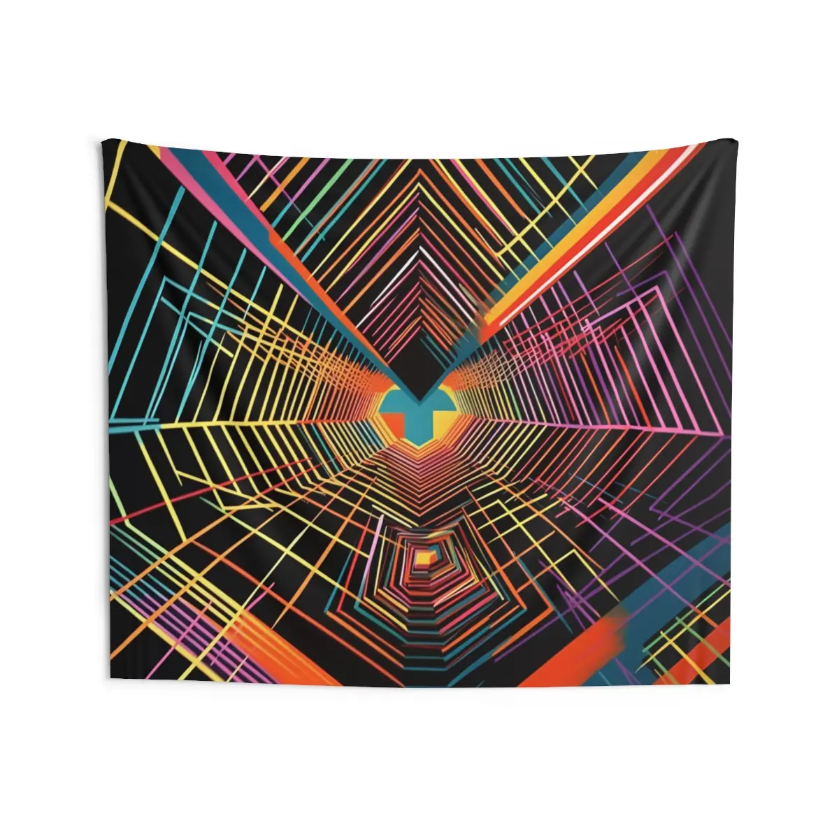 Tapestry Geometric, Tapestry Trippy, Trippy Bedroom Decor Hanging Wall