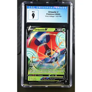 Pokemon 2020 Vivid Voltage Orbeetle V 020/185 CGC Mint 9