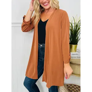 Fall Into Style Wrinkle Free Cardigan- Multiple Colors!