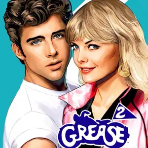 Grease 2 Steelbook Blu-ray Classic Movie Edition with Iconic Characters Design for Film Enthusiasts