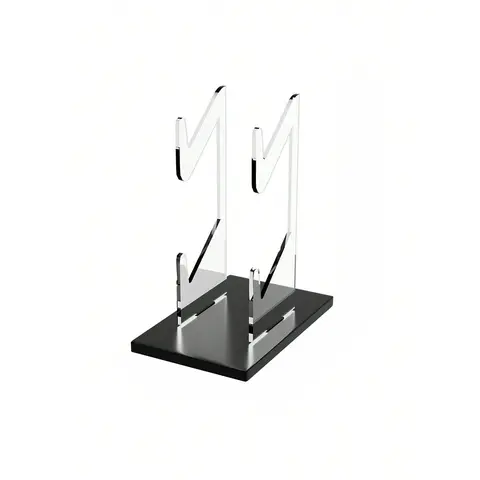 Double Layer Double Tiers Game Controller Holder Storage Rack, Controller Display Stand, Console Accessories for Home & Office, Gaming Accessories, Clear Organizer, Acrylic Organizer, Controller Organizer