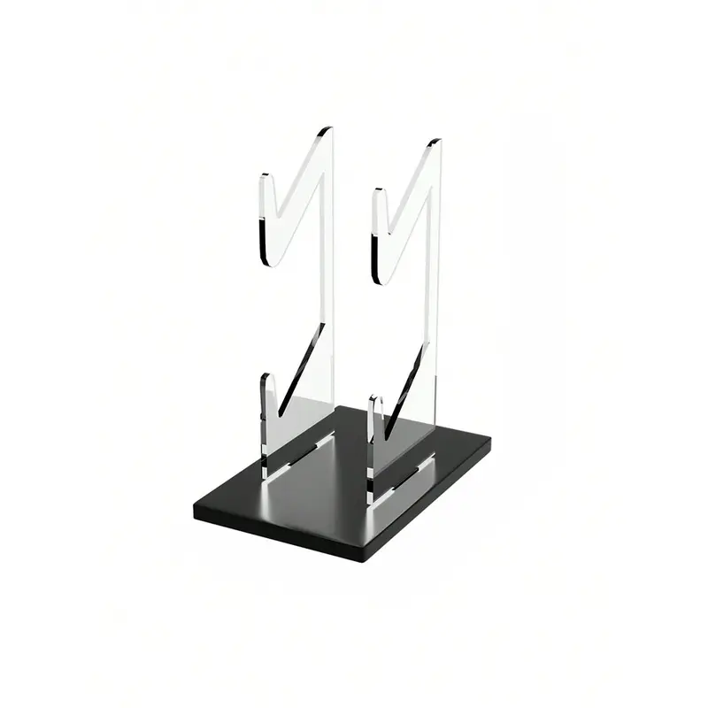 Double Layer Double Tiers Game Controller Holder Storage Rack, Controller Display Stand, Console Accessories for Home & Office, Gaming Accessories, Clear Organizer, Acrylic Organizer, Controller Organizer