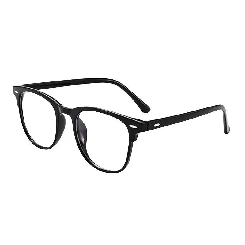 Unisex Full Rim Nearsighted Glasses, Black TR90 Nylon Frames with Polarized Lenses, Diopters -1.0 to -6.0, Tr 90 Nylon