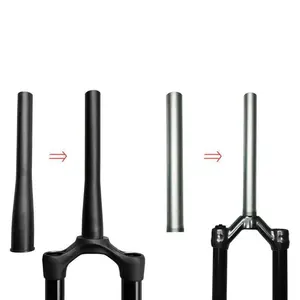 Bike Front Fork Head Tube, Fork Pipe Lengthen Part, Aluminum Alloy  Accessories Fork Repair Kits for  , Mountain Cycling