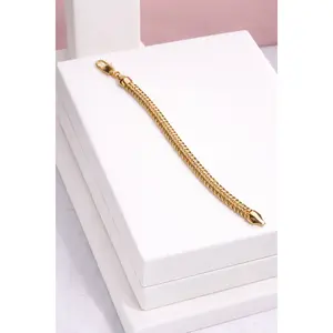 8” Flat Snake Link Bracelet