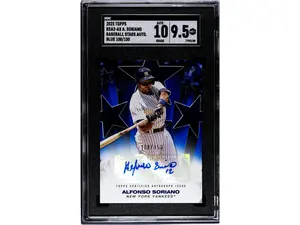 2025 Topps #BSA2-AS Alfonso Soriano Baseball Stars Auto /150 Auto SGC 9.5