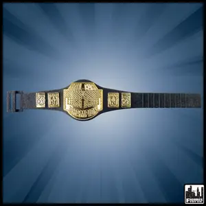 Steel Cage Championship Belt for WWE & AEW Wrestling Action Figures