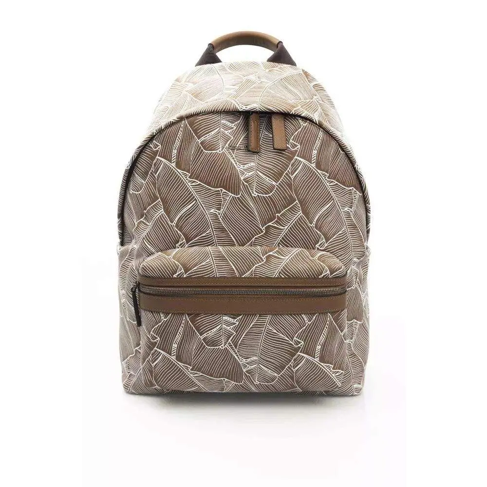 Cerruti 1881 Brown Leather Backpack