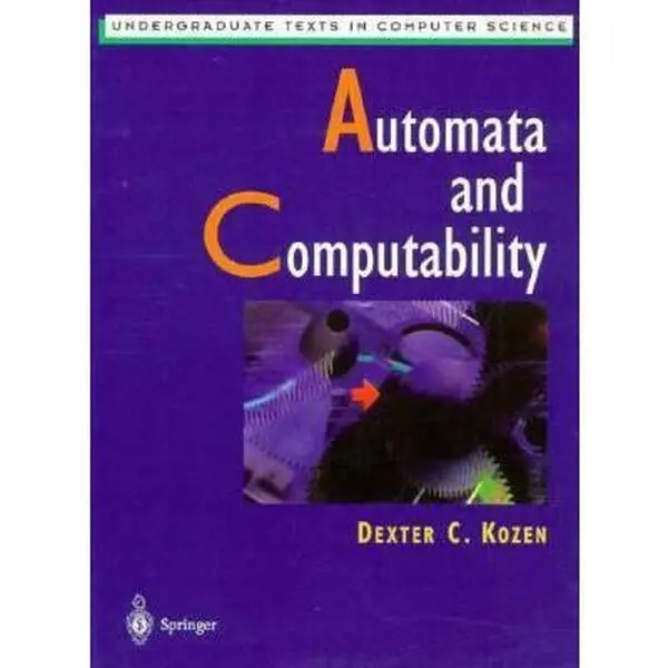 USED Book - Automata and Computability by Kozen, Dexter C. (Hardcover) - english