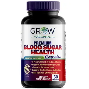 Glucocil Blood Sugar  Health Optimizer, healthy blood sugar support, 60 Capsules