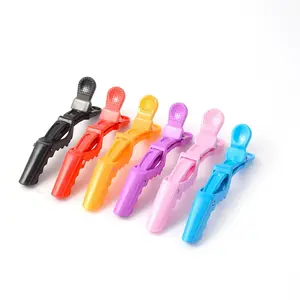 1Pcs Alligator Hair Clips Hairdressing Clamps Plastic Hair Claw Professional Barber Salon Styling Hairpins Hair Accessories