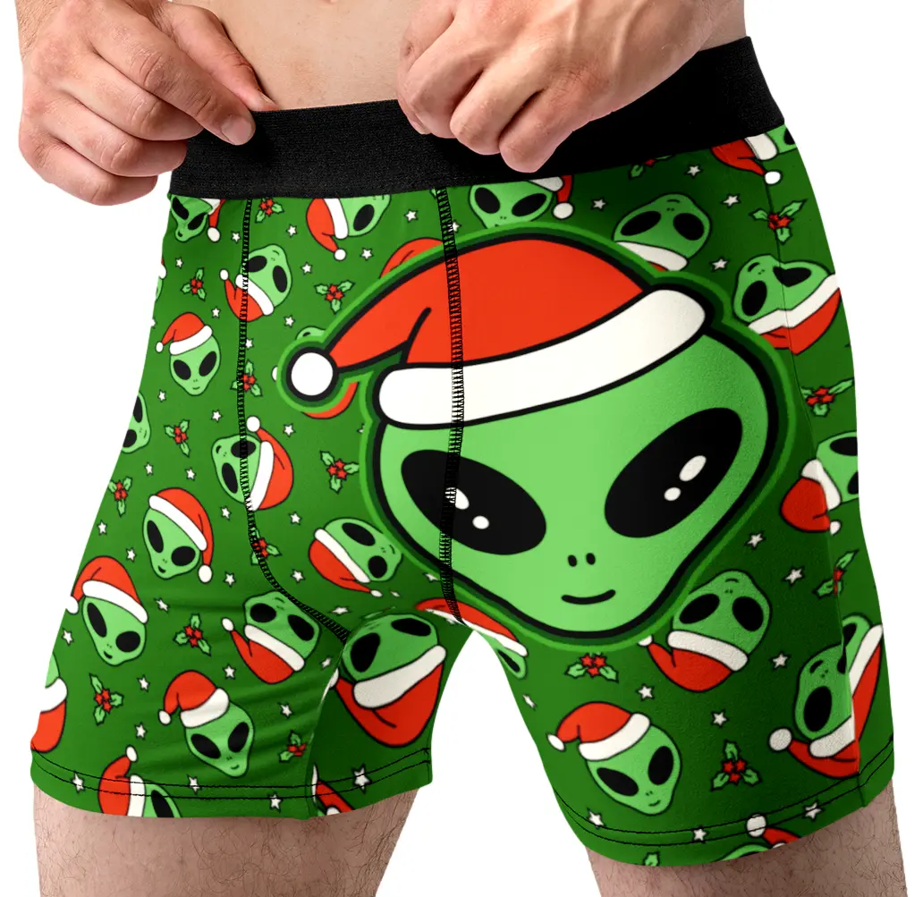 Random Stock Apparel Christmas Snack Cakes Men's Boxer Briefs Holiday Dessert Gift