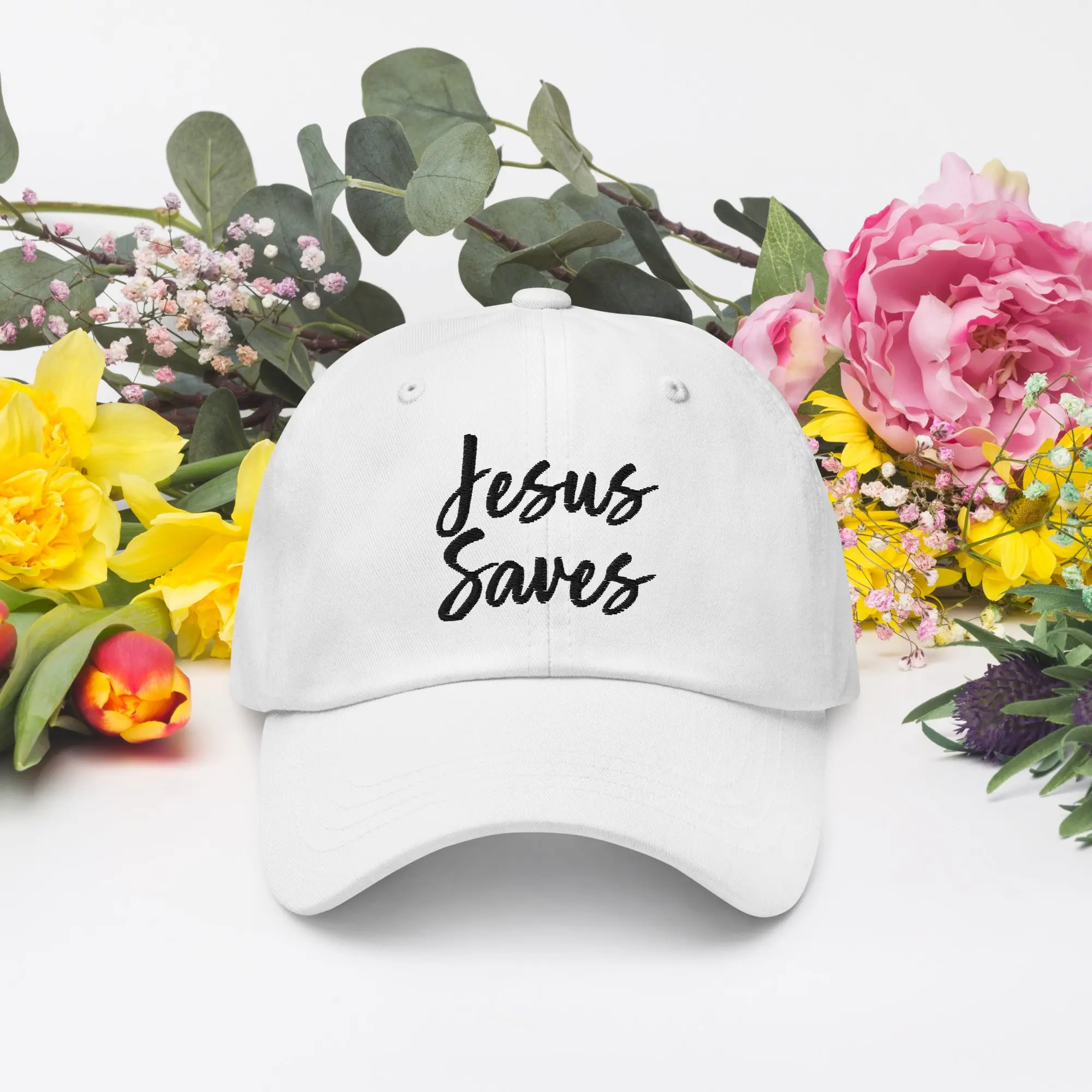 Jesus Saves Dad hat