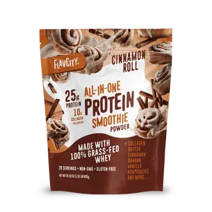 Cinnamon Roll Protein Smoothie