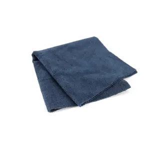 Streamline Edgeless Black Microfiber Towel