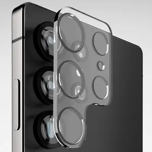 Galaxy S25 Ultra Camera Lens Protector (Black-Edged)