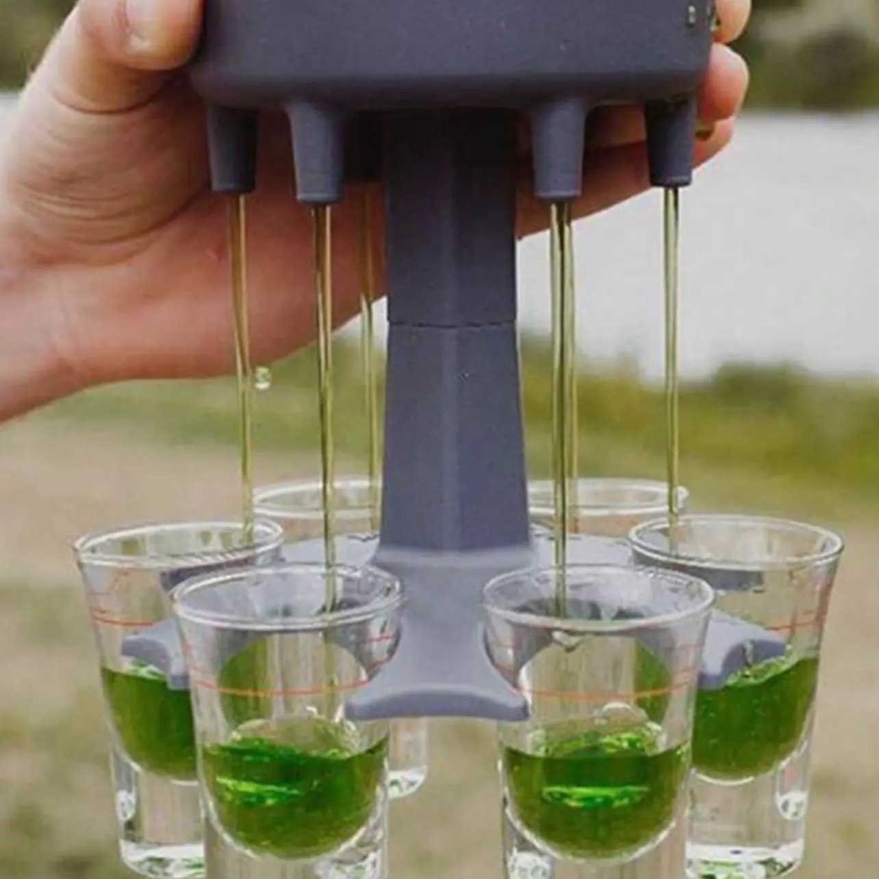 Creative Distributor Funnel Drinks Divider For Home Bar Friends Gathering