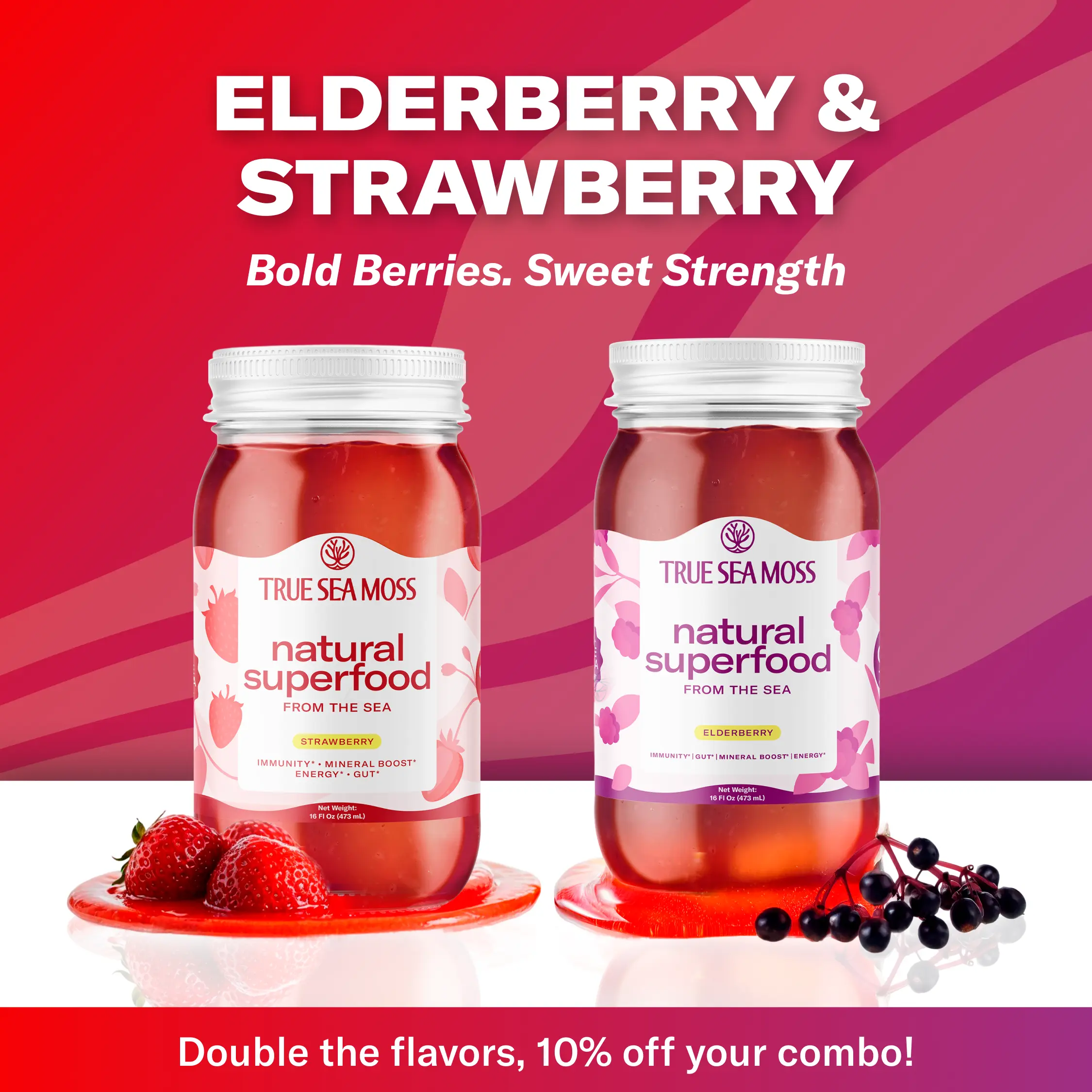 Elderberry + Strawberry