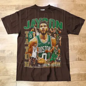 Vintage Style Jayson Tatum Shirt, Basketball shirt, Classic 90s Graphic Tee, Unisex, Vintage Bootleg, Gift JT12