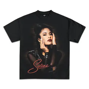 Selena Perez Graphic Tee, Y2K Rap Streetwear T-Shirt, Unisex Crew Neck, Vintage Hip-Hop Graphic, Sports Style, Casual Cotton Fit