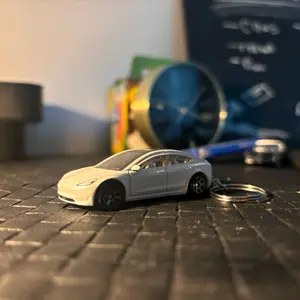 Tesla Model 3 Keychain