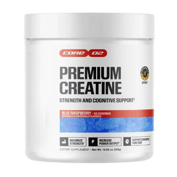 Nutrition Essentials Creatine Monohydrate, Blue Raspberry, 50 Servings