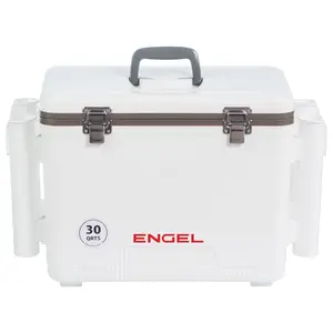 Engel 30 Quart Drybox/Cooler with Rod Holders Engel 30 Quart Drybox/Cooler with Rod Holders