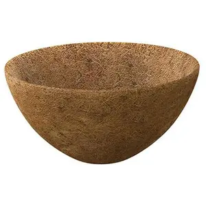 212 MAIN 20 in. Round Replacement Coco Liner - Coconut Fiber Substrate, Water-Retentive Liner for Home Garden Pots and Planters