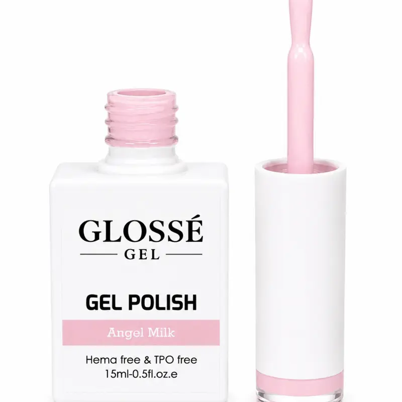 Glossé Gel Angel Milk 15 ML Hema & TPO Free Long Lasting Nail Polish