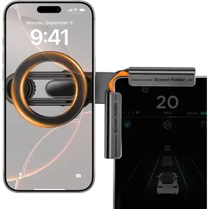 M2026  Model Y Phone Mount, for MagSafe   Mount for  Model Y Juniper 2026 & Model 3 Highland Accessories, Dashboard Screen Holder Compatible with  Pro Max Android
