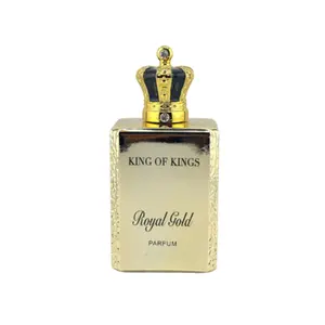 Macarena King Of King Royal Gold Men's EDP Fragrance, Gourmand Scent, 3.4oz Eau De Parfum Spray