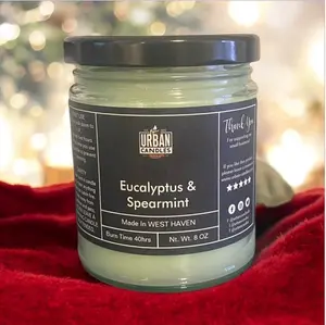 Eucalyptus & Spearmint Candle - Refreshing Spa 8 oz