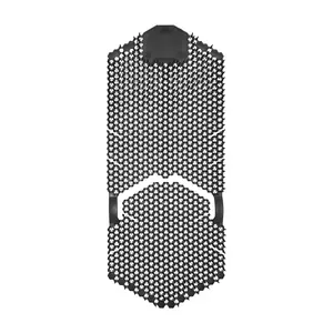 Fresh Products Tsunami 60 Day Vertical Urinal Screen No Mounting No Suction Cups Reversable Double Sided Design Maximum Splash Protection Midnight Coast 6 Pack