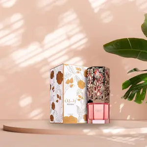 Lattafa Asdaaf Raneen Eau de Parfum Spray 2.7 Oz 80ml Floral Design Perfume Bottle with Elegant Packaging for Women Pitahaya Pear Mandarin Orange Notes Edp Fragrance