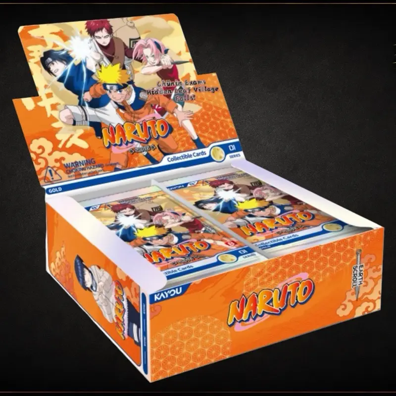 KAYOU Naruto Smriti Collectible Card - Earth Scroll Series 1 English Display Box