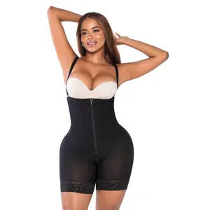 La Coqueta Ultra Invisible Strapless SMI7097 Compression Shapewear with Natural Enhancement Half-Leg