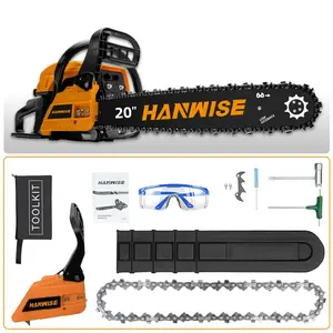 Gasoline chainsaw, 20-inch heavy-duty cordless gasoline chainsaw, high-efficiency wood cutting tool, ideal for forestry, wood cutting, gardening, farms, spring gardening, and yard cleaning, making it the perfect Easter gift.