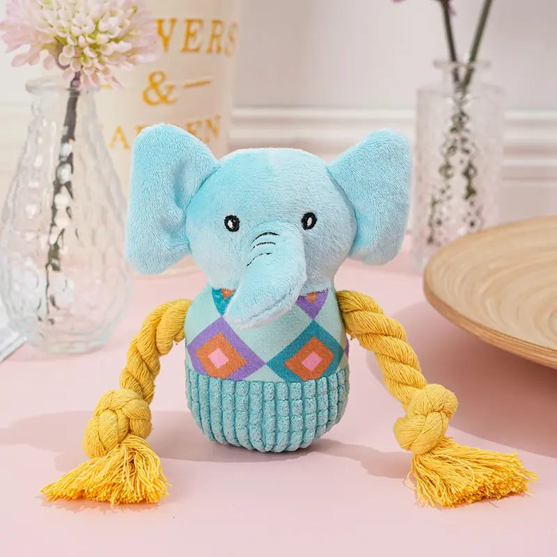 Knot sounding elephant (15cm * 9cm)