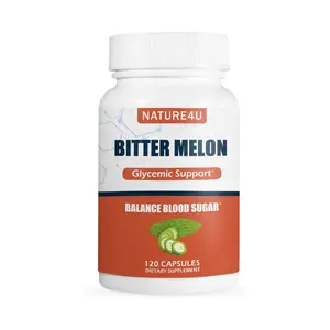 Nature4U Bitter Melon Blood Sugar Support 450mg 120 Capsules