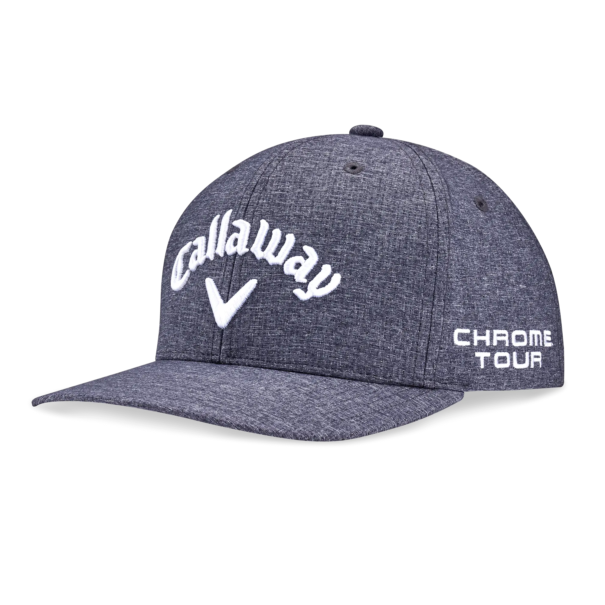 Callaway Golf Men's 2025 Tour Authentic Performance Pro Hat in Heather Charcoal | Size: Adjustable